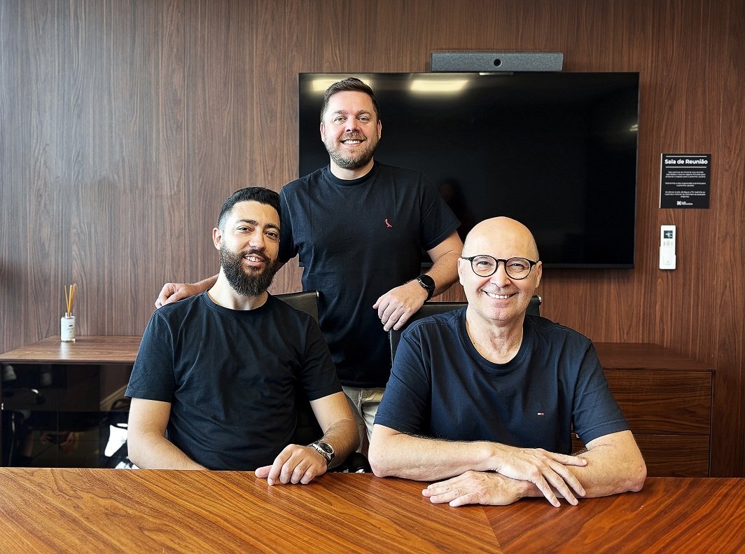 Giordani de Oliveira CTO Renato Cisz COO e Adonai ZanoniCEO da Valuez foto Divulgacao