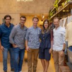 Os sócios da Zapälla, João Gaspar Martins Bastos, José Eduardo e Roberto Souza Aranha com os franqueados em BC