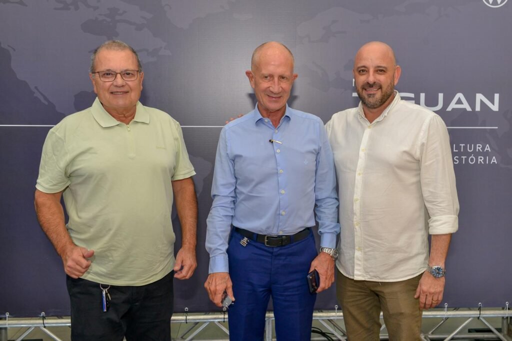 Claudio Werner Luiz Carlos e Luis Menucci