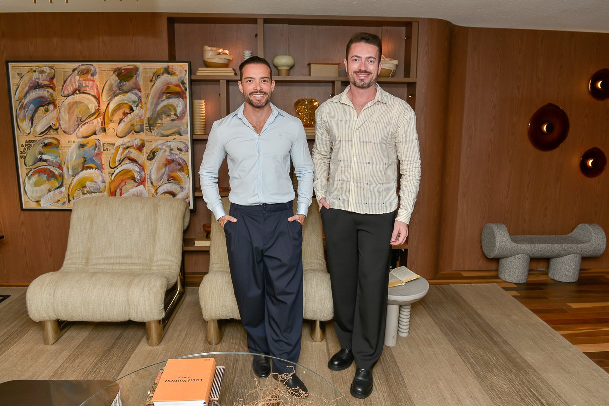 Maicom Jacobus e Maicon Buzzi retornam a CASACOR com um ambiente sensorial que propoe uma nova forma de viver o morar contemporaneo foto Carlos Alves