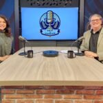 A jornalista Analice Nicolau e Claudio Golcalves
