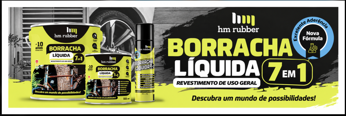 BORRACHA LÍQUIDA 7 EM 1 - HM RUBBER