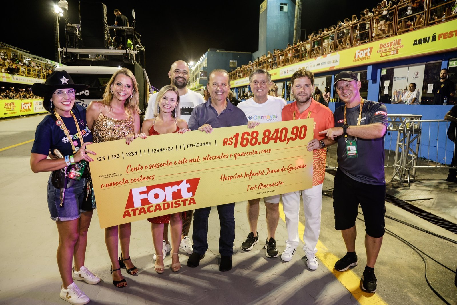 Fort Atacadista promove Carnaval Solidário e doa 100% dos recursos arrecadados com ingressos e bebidas nos desfiles das Escolas de Samba.