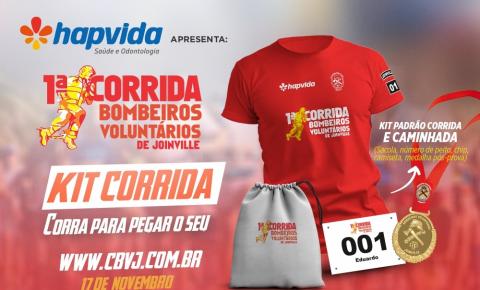 Bombeiros Voluntários de Joinville promovem primeira corrida de rua