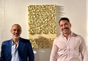 Alexei Waichenberg com Gustavo Perino do Givoa Arts Consulting,