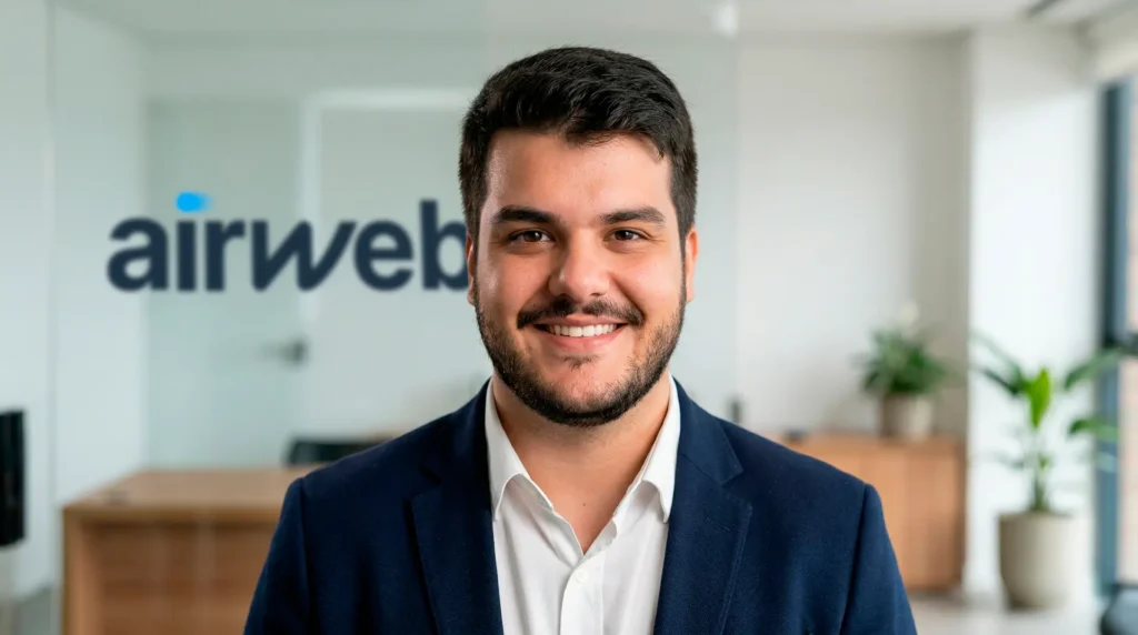 Thiago Becker, CEO da Airweb - Foto: Divulgação