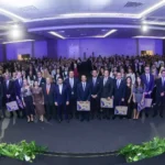 Encerramento do I Congresso Brasileiro da Advocacia da Construção Civil no Expocentro Balneário Camboriú, com Juliano Mandelli e lideranças do setor em Santa Catarina.