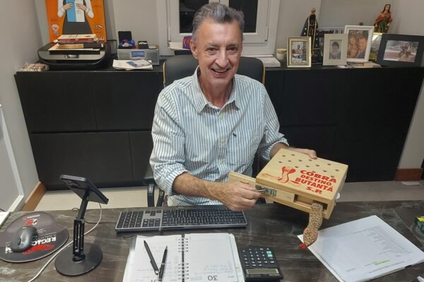 Luiz Carlos Goedert, o Luizinho da Regional (Foto Marcos Cardoso)