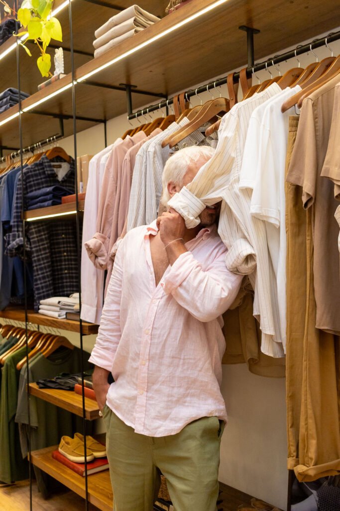 O RP da noite, Alex Ferrer, que é fã da marca