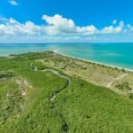 Destino no sul da Bahia combina natureza preservada, baixa movimentação e estrutura de hospedagem integrada ao ambiente local
