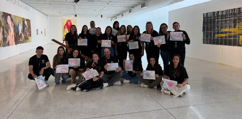 comunidade social medic agradece ao museu de arte contemporanea do parana pela experiencia durante o encontro anual 1