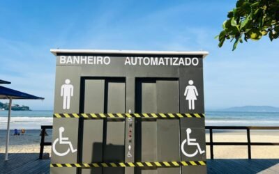 Banheiros públicos autolimpantes em Itapema