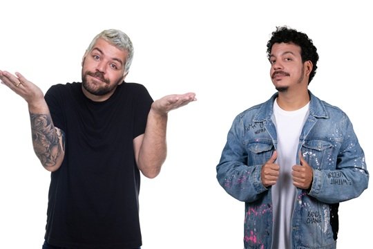 Sorria Floripa 2025 traz grandes nomes do stand-up nacional para a Ilha da Magia 2 VICTOR SARRO DIVULGACAO E RODRIGO MARQUES RINALDO OLIVEIRA