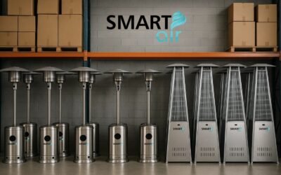 Frente fria intensifica demanda por aquecedores e fortalece o setor de climatização A Smart Air houve um aumento expressivo na demanda por aquecedores a gas.Foto Divulgacao Growth Global