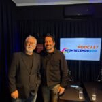 Reunidos apos a gravacao Jailson de Sa a esquerda e Davi Paes e Lima Foto Ricardo Verka