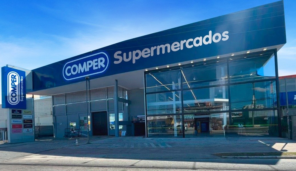 Grupo Pereira inaugura mais uma loja da rede Comper em Bombinhas nesta quarta-feira (22) 1 Novo Comper Supermercados no bairro Cordeiros em Itajai SC Foto Divulgacao