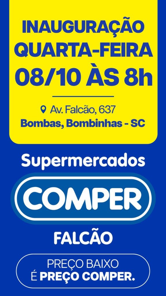 Grupo Pereira segue expansão em Santa Catarina com inauguração de nova loja do Supermercados Comper nesta quarta-feira (8) 3 unnamed 13