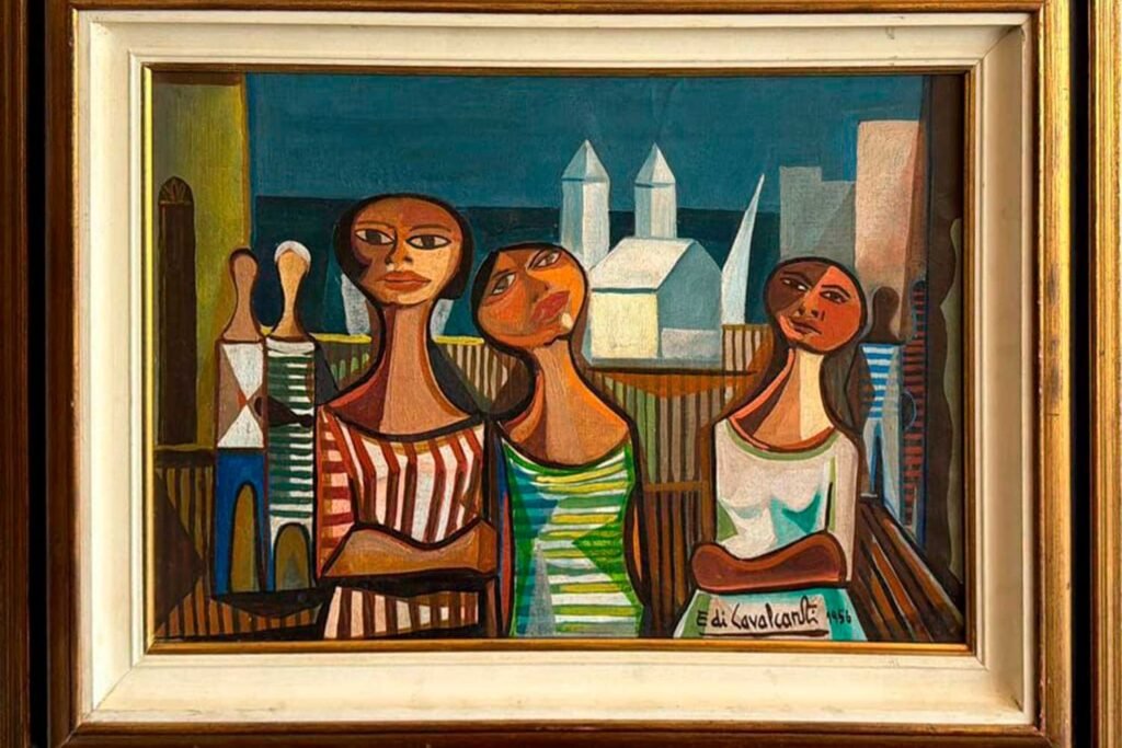 Obra de Di Cavalcanti – Foto Divulgacao